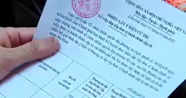 Hà Nội: Lấy ý kiến người dân về phương án sắp xếp, tên gọi xã phường sau sáp nhập