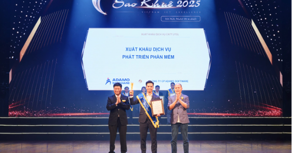 Adamo Software tiếp tục khẳng định chất lượng xuất khẩu phần mềm với Sao Khuê lần thứ hai liên tiếp