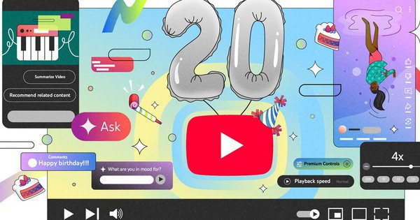 YouTube kỷ niệm tuổi 20 và những sự thật thú vị