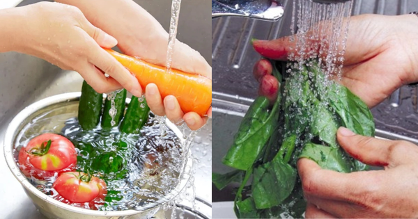Không cầu kì, chuyên gia Mỹ chỉ ra đây là cách loại bỏ thuốc trừ sâu khỏi rau quả đúng nhất, an toàn nhất!