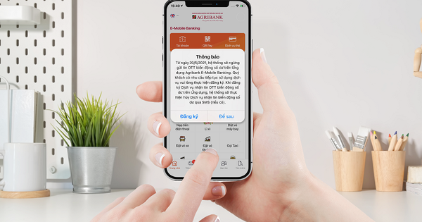 Agribank thông báo khách hàng chú ý về giao dịch trên app trong những ngày nghỉ lễ