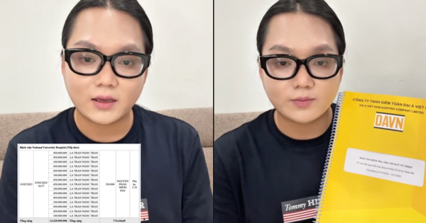 Chủ tài khoản ngân hàng tên LA TRAN NGOC TRAN mà Phạm Thoại liên tục chuyển tiền viện phí là ai?