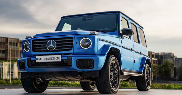 Huyền thoại Off-road phiên bản thuần điện Mercedes-Benz G 580 EQ Edition One có mặt tại Việt Nam: Giá từ 7,75 tỷ đồng