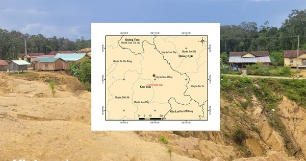 Liên tiếp 6 trận động đất ở Kon Tum