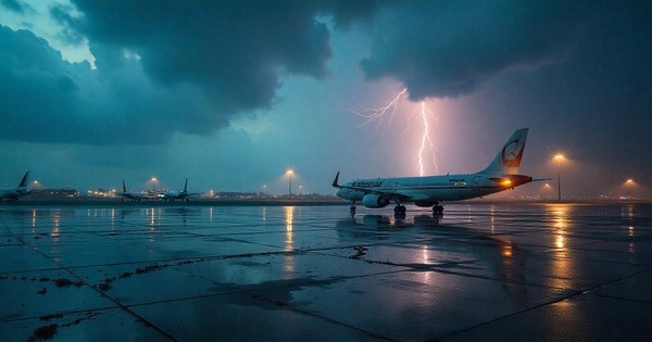 Gần 270 chuyến bay hoãn hủy, hàng nghìn người mắc kẹt trong giông bão