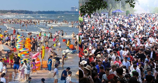 Cảnh tượng đông nghịt trong kỳ nghỉ lễ Giỗ tổ tại hàng loạt địa điểm du lịch: Vũng Tàu cũng chưa đông bằng nơi này!
