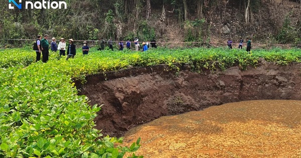 Hàng loạt “hố tử thần” xuất hiện ở Thái Lan sau động đất