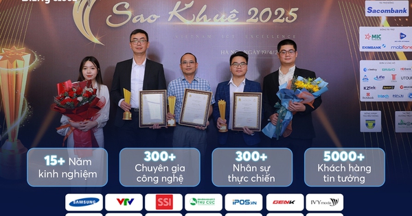 Bộ ba giải pháp Bizfly Cloud Server, Bizfly CDN, Bizfly Kubernetes Engine được vinh danh tại lễ trao giải Sao Khuê 2025