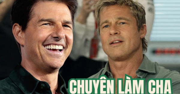 Tom Cruise và Brad Pitt: Đẹp trai, diễn hay nhưng đều là những ông bố ...