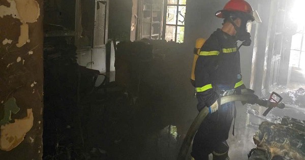 Cháy tại trụ sở Sở Tài chính Hải Phòng, nhiều giấy tờ, tài liệu bị thiêu rụi