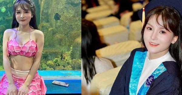 Nữ thạc sỹ xinh đẹp kể chuyện vui buồn nghề làm nàng tiên cá trong thủy cung