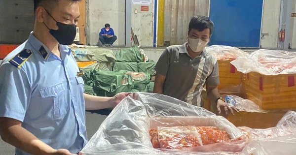 Phát hiện 7 tấn trứng non, tràng gà, nầm heo không rõ nguồn gốc