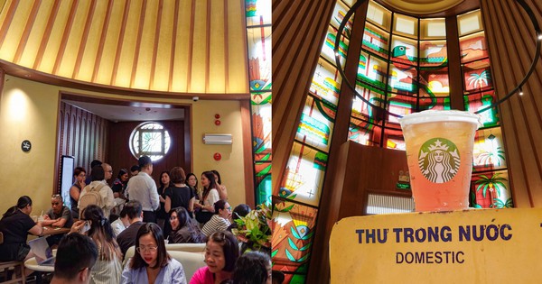 Starbucks Bưu Điện Hà Nội vừa mở đã đông kín, nhưng lại có 1 điểm trừ khiến dân tình tiếc nuối