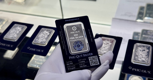 Giá bạc thỏi trong nước bật tăng mạnh, cao nhất từ trước đến nay