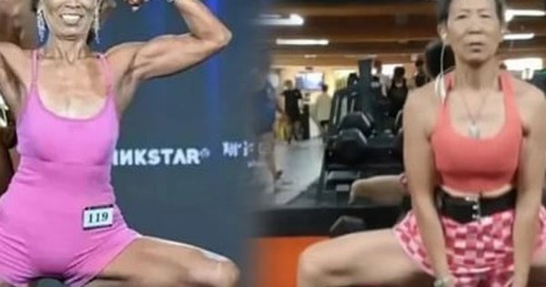 Bã lão U80 có cơ bụng 6 múi, dù già nhất vẫn đoạt giải cuộc thi thể hình