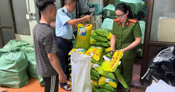 Giả thương hiệu gạo ST25, hai cửa hàng ở Hà Nội bị xử phạt, buộc tiêu hủy bao bì vi phạm