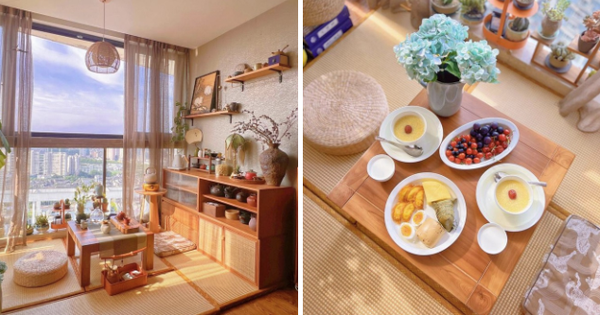 Người phụ nữ biến ban công rộng 4 mét vuông thành phòng trà có view đẹp điên, cảm giác chữa lành quá mạnh mẽ