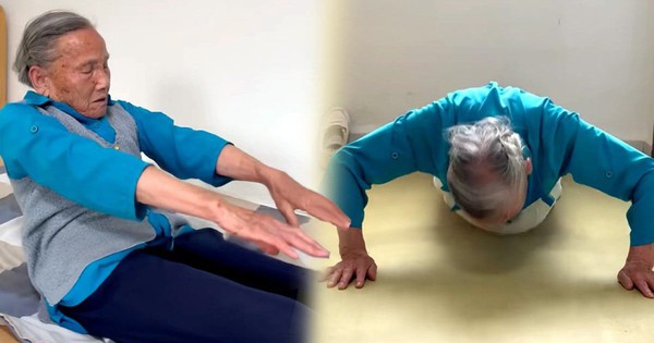 Cụ bà 92 tuổi vẫn hít đất chống đẩy 200 cái, tóc bạc chuyển đen: Bí quyết nào giúp cụ trẻ trung đến vậy?