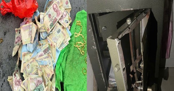 Thu hồi 4,2 cây vàng cùng 16 triệu đồng tiền mặt do một thanh niên sinh năm 2003 giấu trên nóc nhà