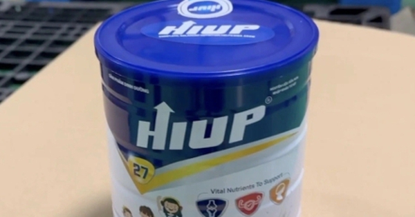 Sữa HIUP giả: Giá gốc chưa đến 90.000 đồng, bán 546.000 đồng/lon