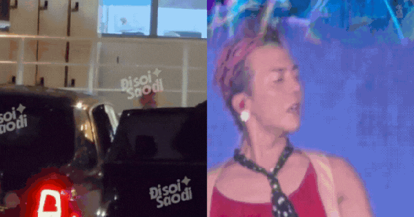 G-Dragon co ro trở về khách sạn sau màn tắm mưa...
