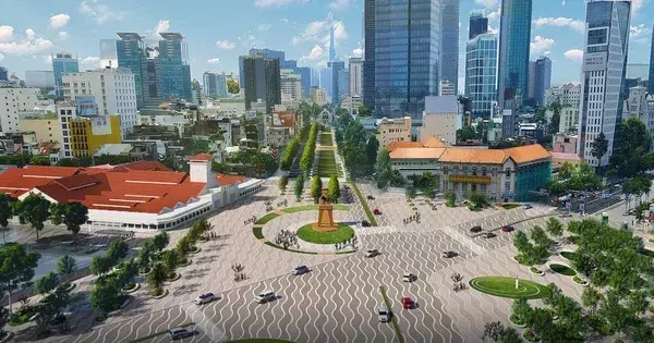 Chi tiết dự án 145 tỷ đồng cải tạo cảnh quan trước chợ Bến Thành