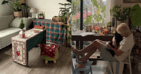 Căn phòng decor đẹp như Pinterest của chàng trai ở trọ Hà Nội, leo bộ 6 tầng lầu