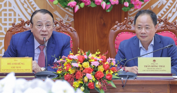 Chủ tịch Tân Hoàng Minh Đỗ Anh Dũng xuất hiện: ...