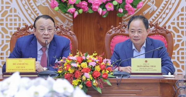 Chủ tịch Đỗ Anh Dũng xuất hiện, Tân Hoàng Minh đề xuất dự án khu đô thị tại Đà Lạt, muốn khảo sát hơn 4.000 hecta