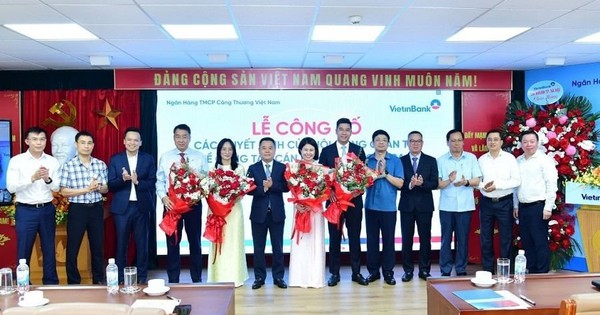 VietinBank bổ nhiệm 4 Phó Tổng Giám đốc