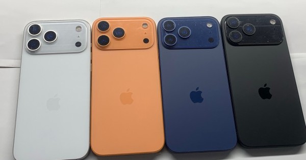 Cận cảnh 14 màu mới trên iPhone 17, iPhone 17 Pro Max