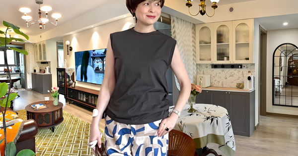 Không cần nội thất đắt tiền, mẹ tôi khiến căn hộ 90m² nhìn sang hơn cả biệt thự