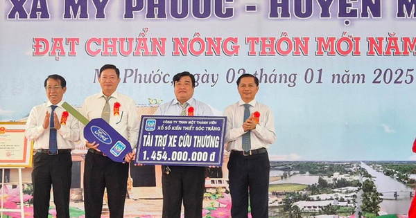 Công ty Xổ số kiến thiết Sóc Trăng nộp ngân sách gần 1.600 tỉ đồng