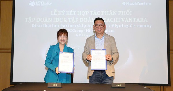 IDC Group hợp tác phân phối với Hitachi Vantara, mở rộng giải pháp hạ tầng dữ liệu