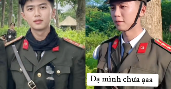 Thoại đúng 4 chữ, chiến sĩ SN 2005 được phong "nam thần quân đội": Hé lộ danh tính