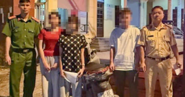 Xử lý trách nhiệm 3 học sinh hành động phản cảm khi đoàn xe A80 đi qua