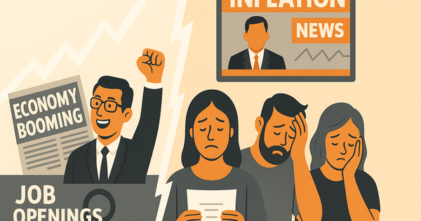 Chứng khoán hồi, thất nghiệp thấp, tăng trưởng dương, tại sao người dân một số nơi lại cảm thấy kinh tế suy thoái?