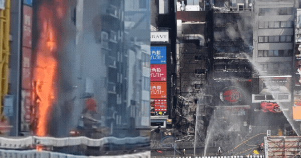Cháy lớn tại khu phố sầm uất ở Osaka khiến 2 lính cứu hoả thiệt mạng, nhiều người nhập viện, huy động 70 xe chữa cháy