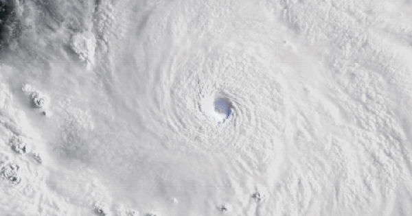 Siêu bão đáng sợ nhanh nhất năm nay đã xuất hiện: Vệ tinh ghi lại cảnh tượng kỳ dị