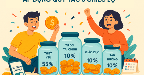 Cách áp dụng quy tắc 6 chiếc lọ để quản lý tài chính