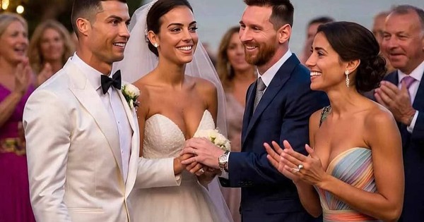 Bên trong đám cưới đắt đỏ nhất thế giới của Ronaldo: Dàn siêu sao hội tụi, Messi có thái độ gì?