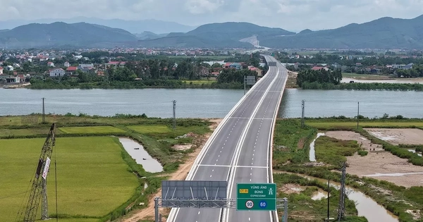 Lưu ý xe đi cao tốc Vũng Áng - Bùng từ ngày 28/8