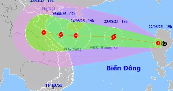 Bão số 5 sẽ đi rất nhanh, tăng cấp rất mạnh
