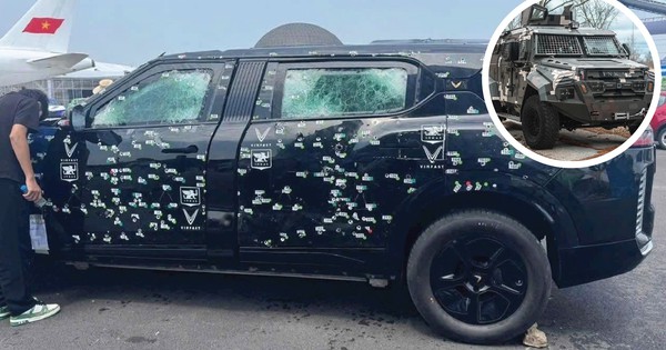 Xe VinFast VF 9 limousine chi chít vết đạn bắn, tổng hơn 400 phát: Hé lộ về đơn vị nâng cấp chống đạn
