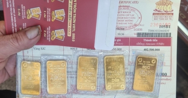 Tăng hơn nửa triệu đồng/lượng, giá vàng lại phá đỉnh