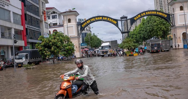 Hôm nay, khu vực Hà Nội tiếp tục có mưa to và dông: Thực hiện ngay các bước sau để cập nhật thông tin các điểm ngập úng