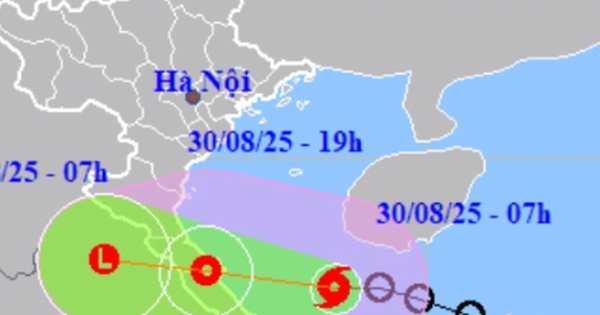 Bão số 6 Nongfa hình thành trên Biển Đông, hôm nay đổ bộ Hà Tĩnh, Quảng Trị