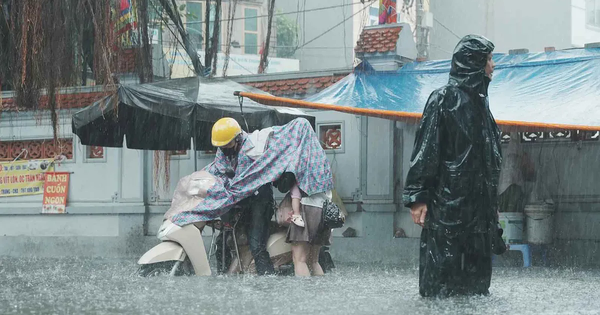 Nhiều khu vực mưa rào và dông, có nơi mưa to trên 100 mm