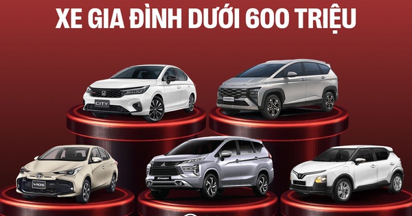 City, Stargazer, Xpander, Vios hay VF 5 là Xe Gia đình của năm, hạng dưới 600 triệu?