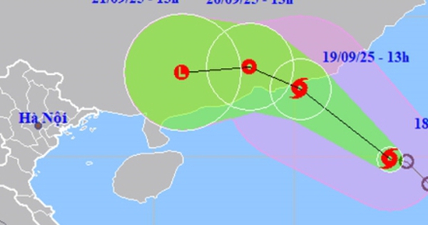 Áp thấp nhiệt đới mạnh thành bão số 8 Mitag, miền Bắc sắp đón mưa lớn diện rộng